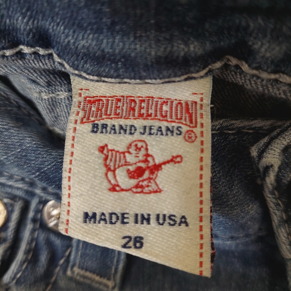 Y2K True Religion Straight Jean Size 26 - Picture 7 of 7